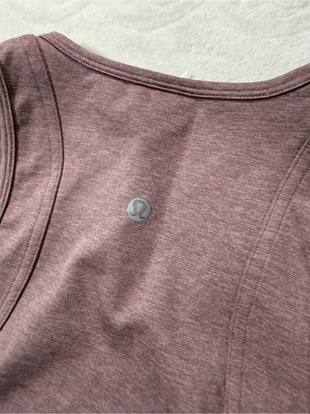 Lululemon‎ / Peloton Soft Sueded Crewneck Cropped Tank Top - Picture 4 of 4